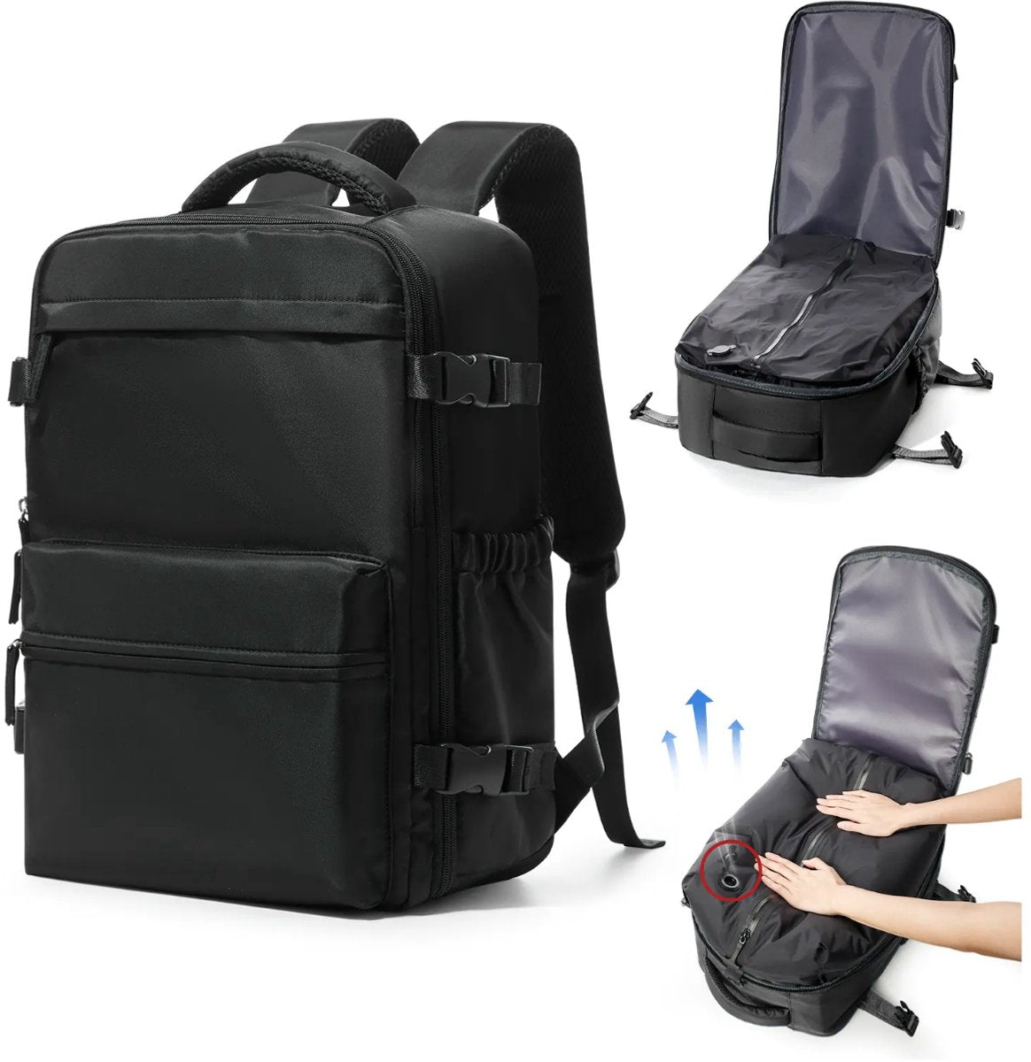 Tactical Travel Backpack – Expandable & Durable