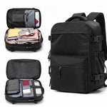 Hand Luggage 40x30x20 Black Backpack – Lightweight & Approved for All Airlines