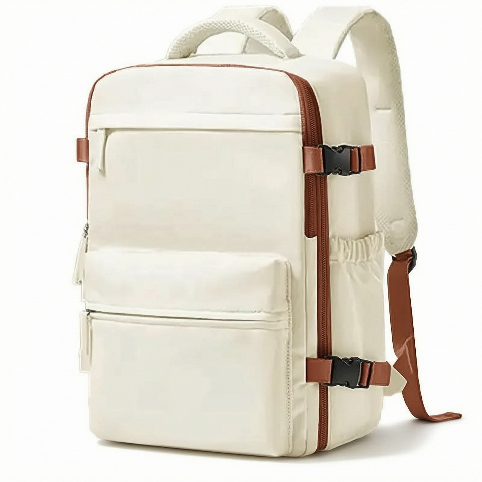 Hand Luggage 40x30x20 Beige Backpack – Lightweight & Approved for All Airlines
