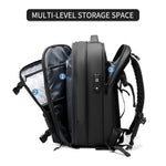 Expandable Travel Backpack with Vacuum Compression
